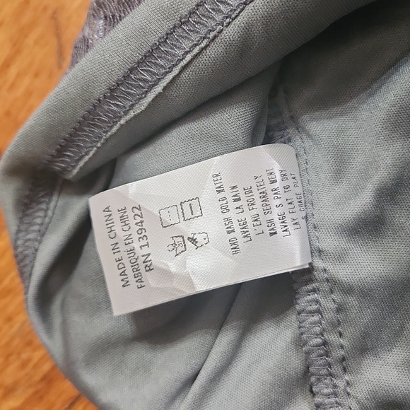 Tobi Grey Spaghetti Strapped Lace Mini Dress Size Medium - Picture 9 of 11